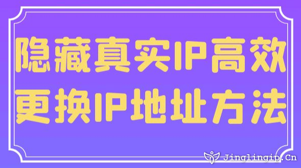 隱藏真實IP：高效更換IP地址方法?