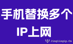 手機替換多個IP上網